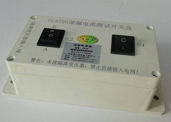UL153 figuur 161.1 Elektrisch apparaatmeetapparaat, 120V-Lekkage Huidig Meetapparaat