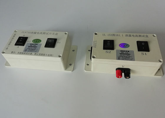 UL153 figuur 161.1 Elektrisch apparaatmeetapparaat, 120V-Lekkage Huidig Meetapparaat